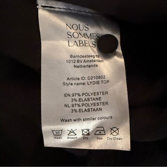 Nous Sommes Labels Lydie Top New - Picture 6 of 9